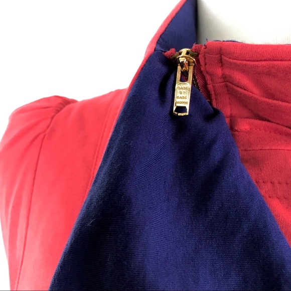 SOLD. Marc by Marc Jacobs Red Fleece Zip Up Jacket - Picture 6 of 7